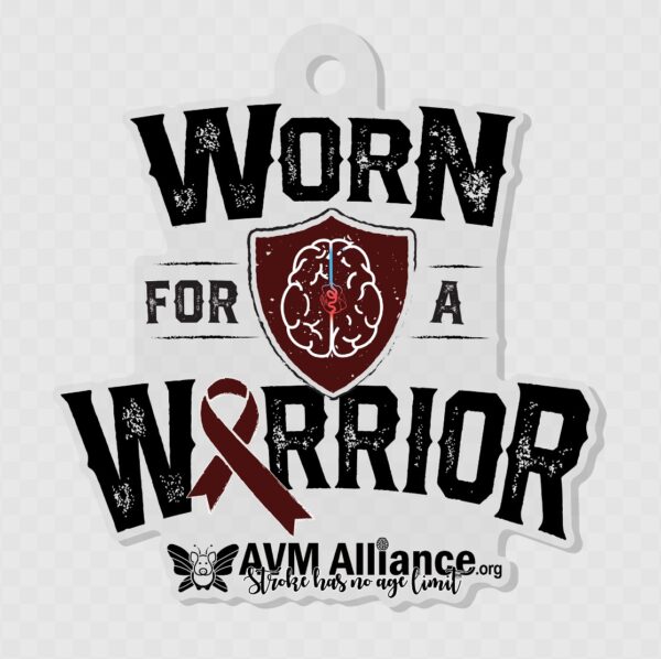 Worn for a Warrior Keychain