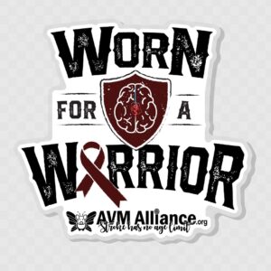 Worn for a Warrior Pin