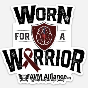 Worn for a Warrior Window Decal