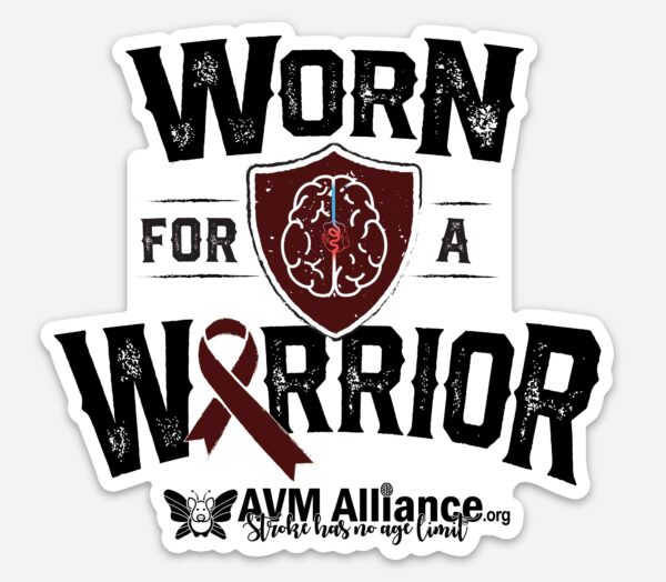 Worn for a Warrior Window Decal